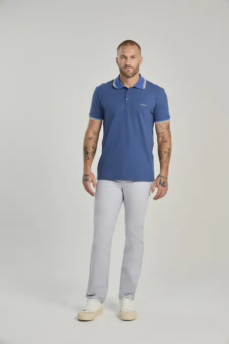 Polo Piquet Masculina Collor Osmoze Polo Piquet Masculina Collor Osmoze